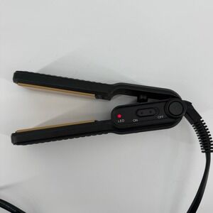 CHI Mini #GF1001T1 Ceramic Hairstyling Iron Flat Iron Travel Compact Size 7"